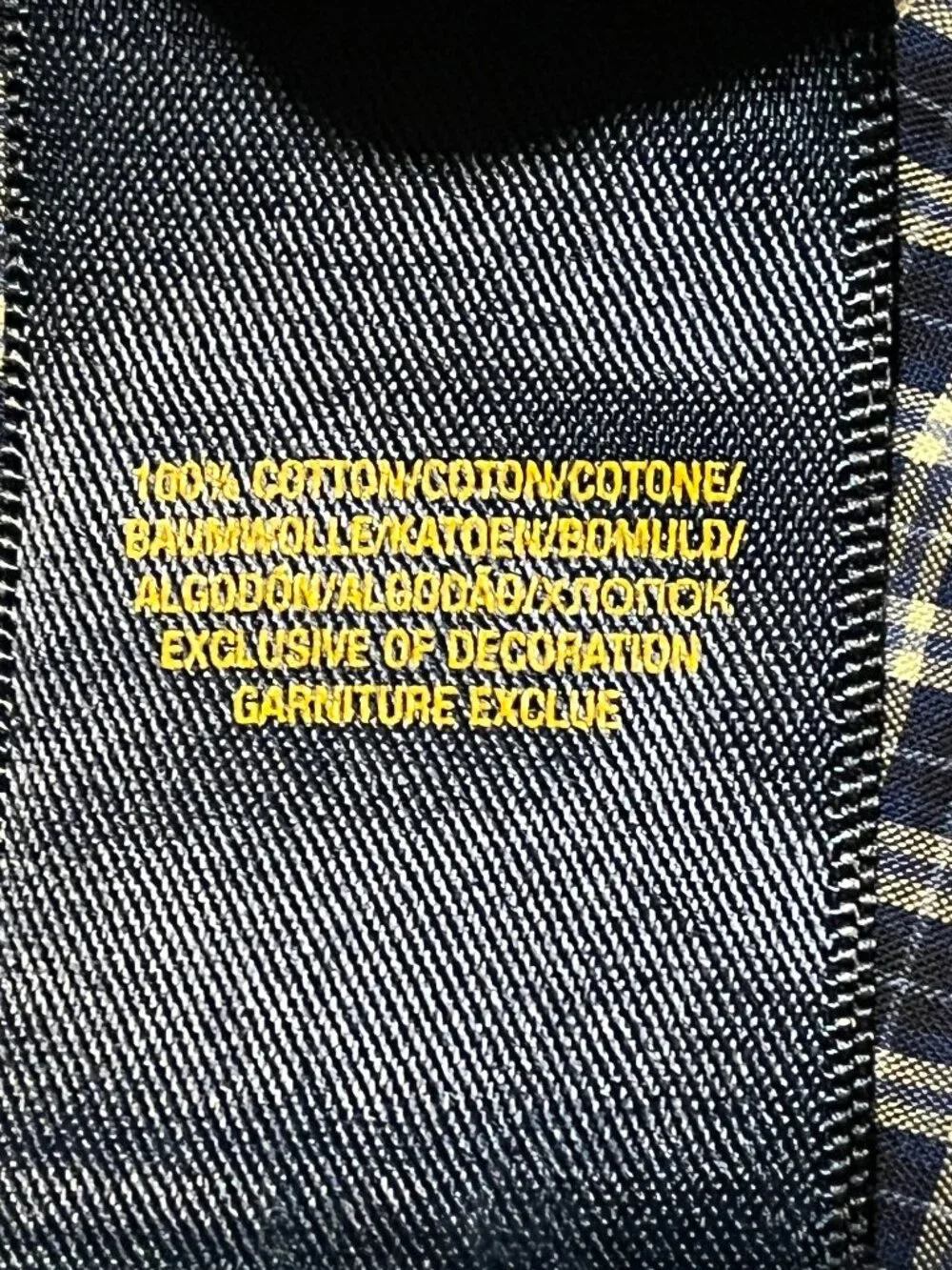 Ralph Lauren Boys Medium 10/12 Button Down Shirt Navy Gingham Plaid Pony Cotton